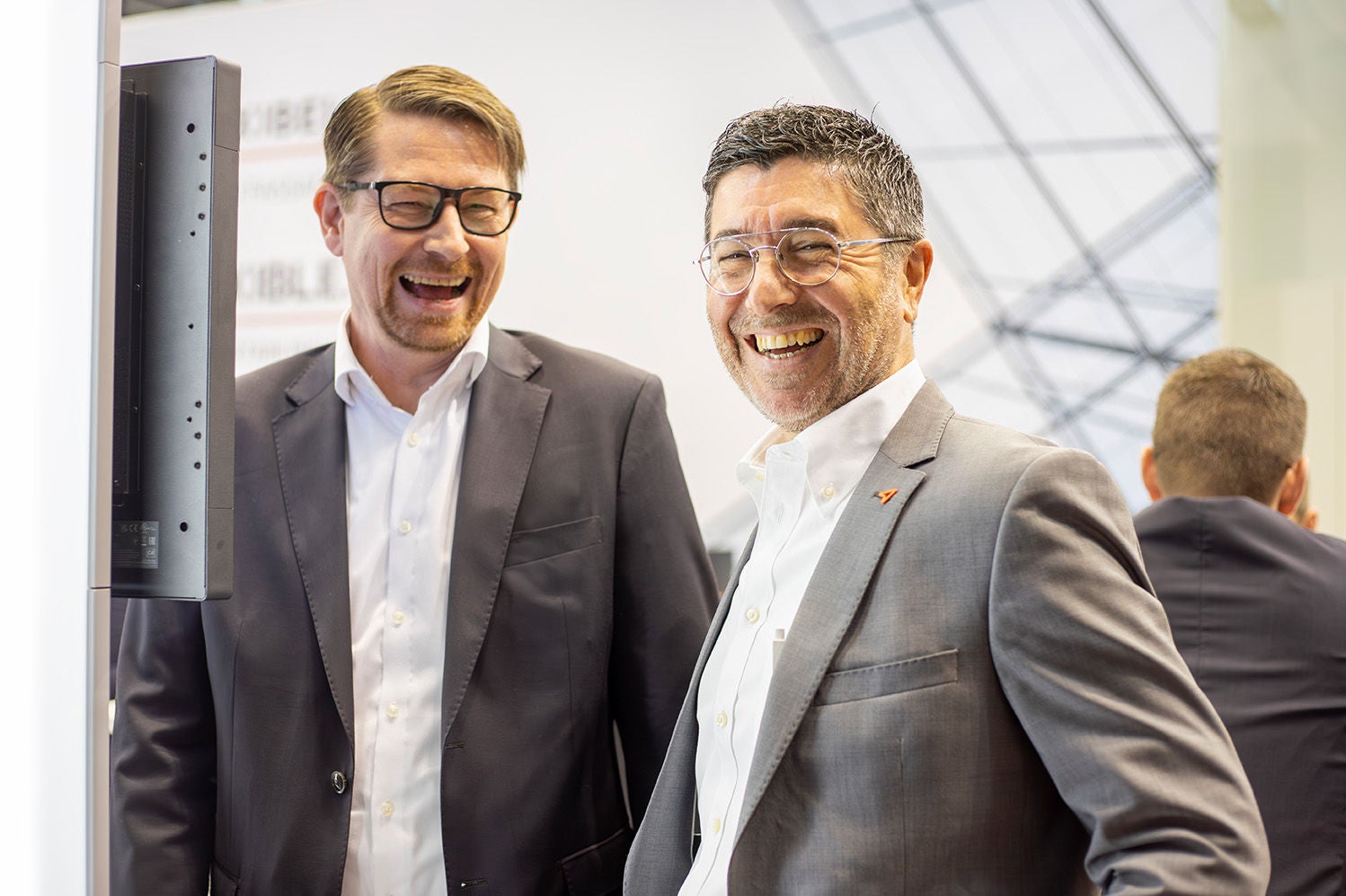 Orgadata Messestand auf der Bau